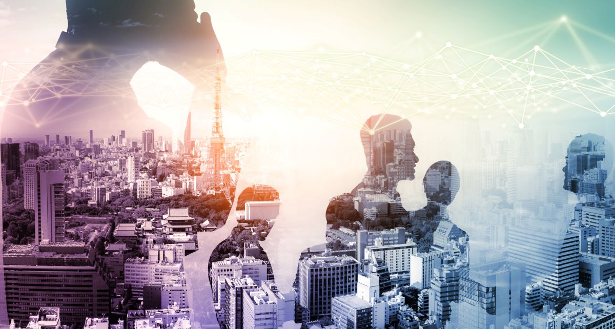 不況・デフレを連想させる閑散とした街並み